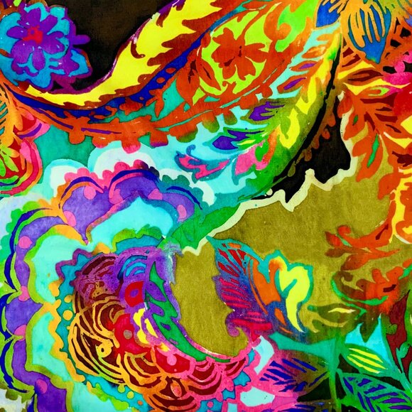 Lauren Ralph Lauren Women's Tropical Floral Shift Sleevless Dress Sz 12 - Picture 12 of 16